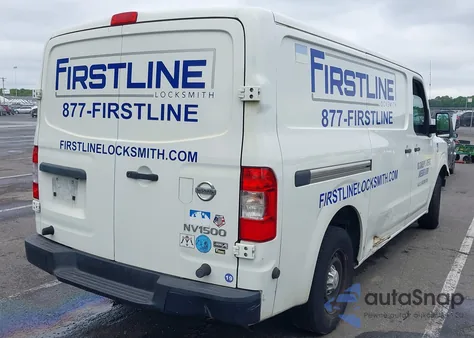 2020 Nissan Nv Cargo Nv1500 S Standard Roof V6 из США, поврежденный, VIN 1N6BF0KM0LN803824